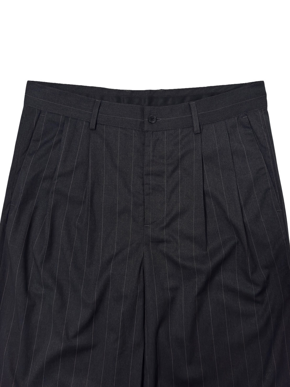 Drawstring Stripe Loose Trousers