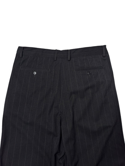 Drawstring Stripe Loose Trousers