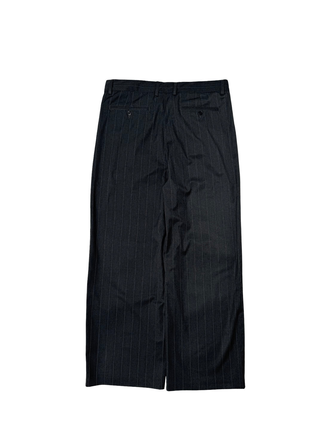 Drawstring Stripe Loose Trousers