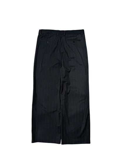 Drawstring Stripe Loose Trousers