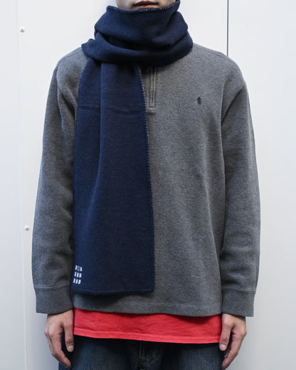 Hand-Stitched Bi-Color Muffler