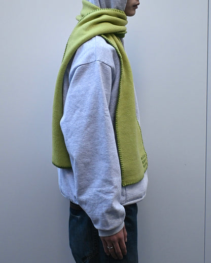 Hand-Stitched Bi-Color Muffler