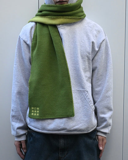 Hand-Stitched Bi-Color Muffler