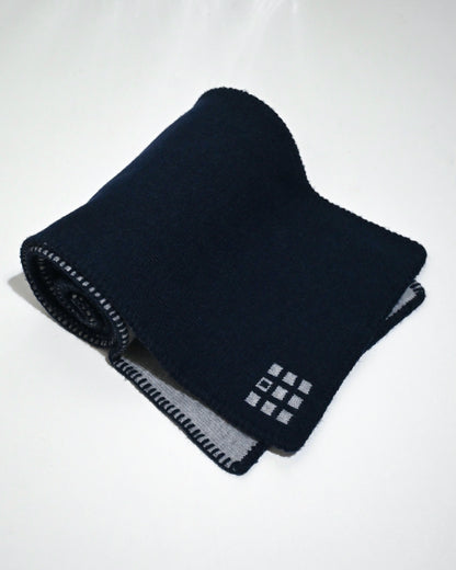 Hand-Stitched Bi-Color Muffler