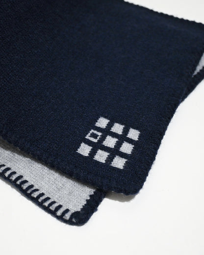 Hand-Stitched Bi-Color Muffler