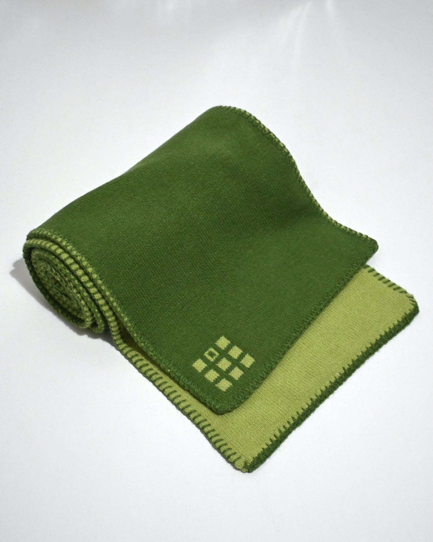 Hand-Stitched Bi-Color Muffler