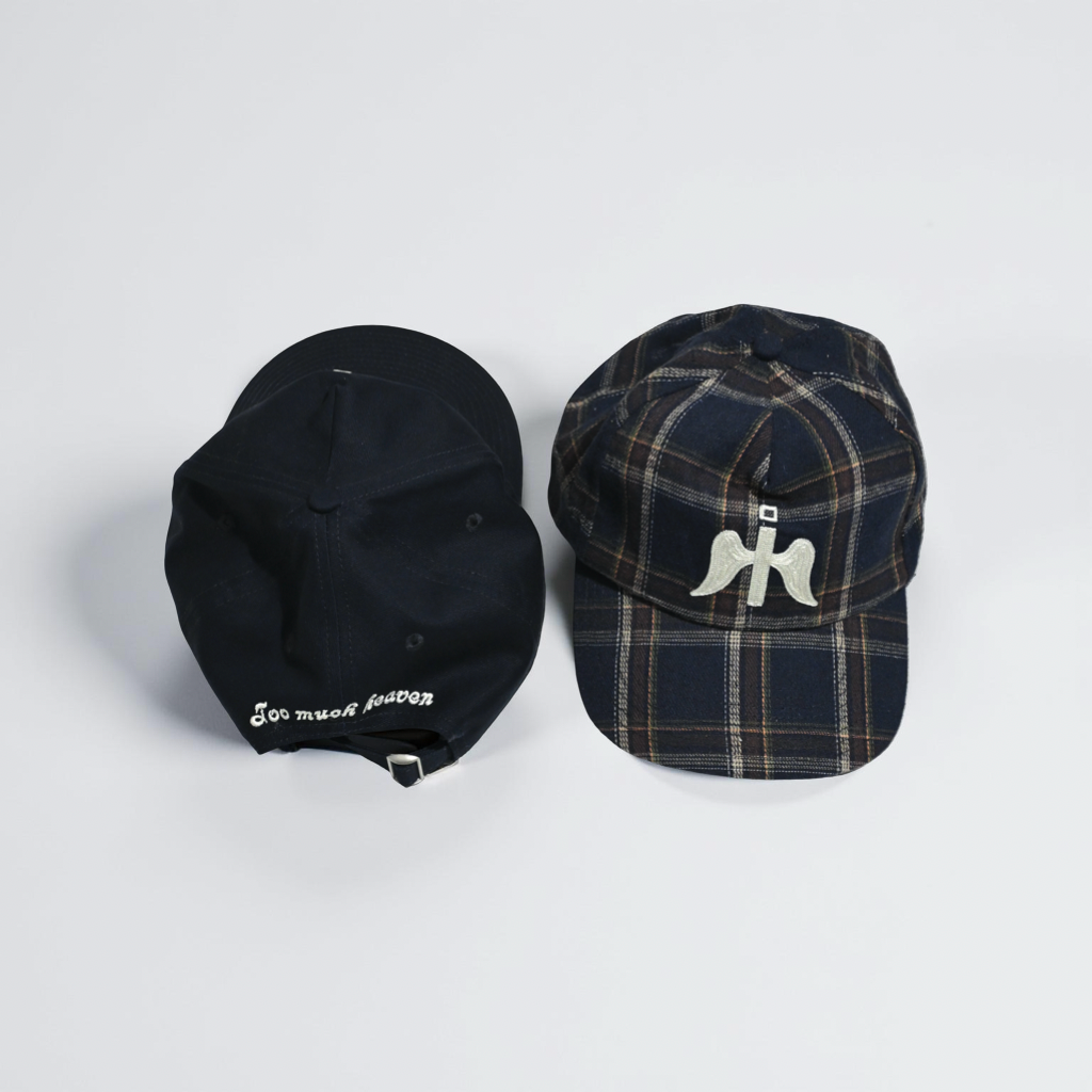 Angele Logo 6-Panel Cap "too much heaven"