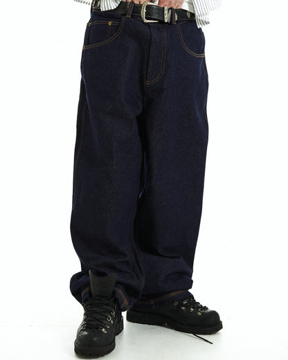 Triple Stitched Baggy Jeans