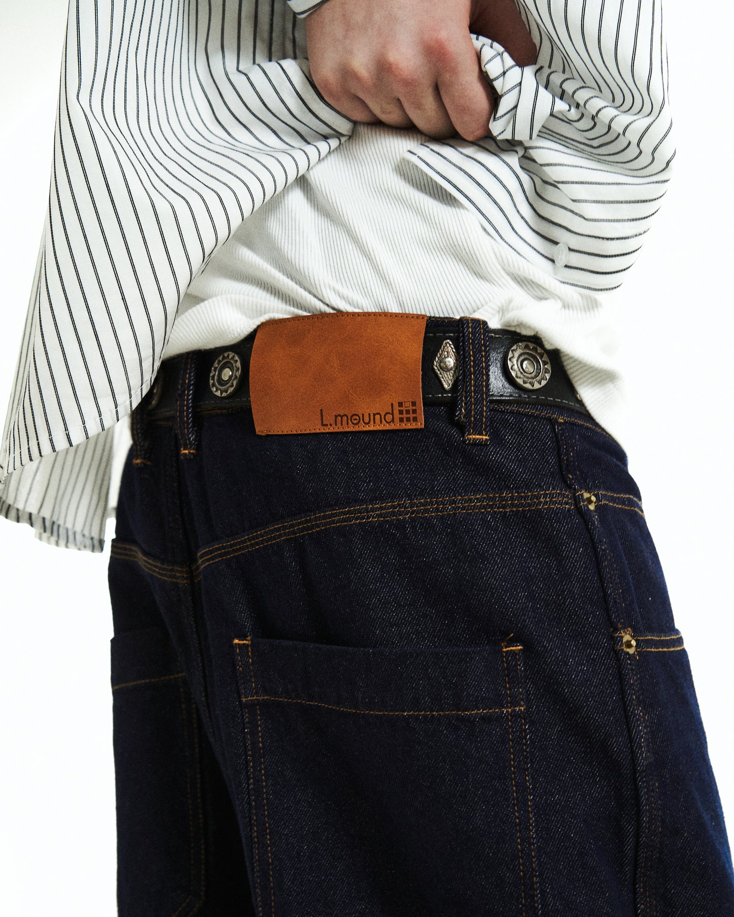 Triple Stitched Baggy Jeans